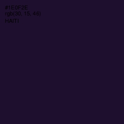 #1E0F2E - Haiti Color Image