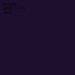 #1E0F2F - Haiti Color Image