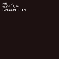 #1E1112 - Rangoon Green Color Image
