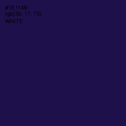 #1E114B - Bunting Color Image