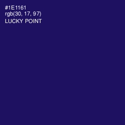 #1E1161 - Lucky Point Color Image