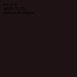 #1E1215 - Rangoon Green Color Image