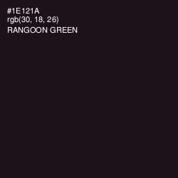 #1E121A - Rangoon Green Color Image