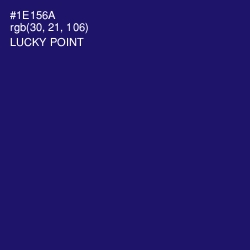 #1E156A - Lucky Point Color Image