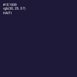 #1E1939 - Haiti Color Image