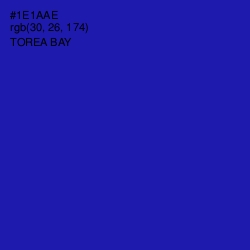 #1E1AAE - Torea Bay Color Image