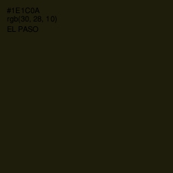 #1E1C0A - El Paso Color Image