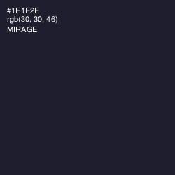 #1E1E2E - Mirage Color Image