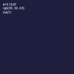 #1E1E3F - Haiti Color Image