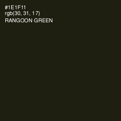#1E1F11 - Rangoon Green Color Image