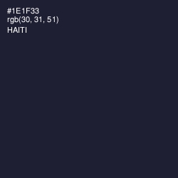 #1E1F33 - Haiti Color Image