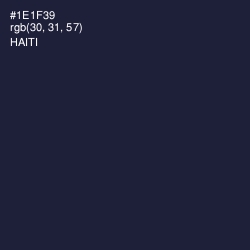 #1E1F39 - Haiti Color Image