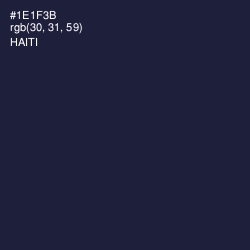 #1E1F3B - Haiti Color Image