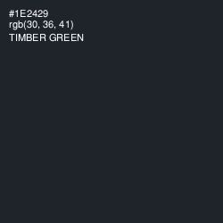 #1E2429 - Timber Green Color Image