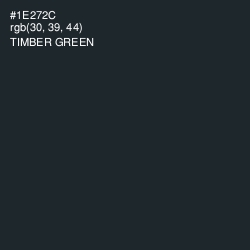 #1E272C - Timber Green Color Image