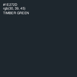 #1E272D - Timber Green Color Image