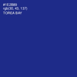 #1E2B89 - Torea Bay Color Image