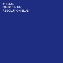 #1E2C82 - Resolution Blue Color Image