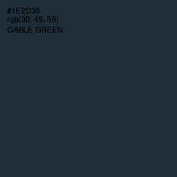 #1E2D38 - Gable Green Color Image