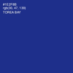 #1E2F8B - Torea Bay Color Image