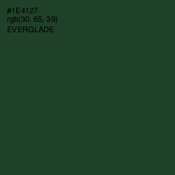 #1E4127 - Everglade Color Image