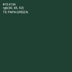 #1E4134 - Te Papa Green Color Image