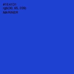 #1E41D1 - Mariner Color Image