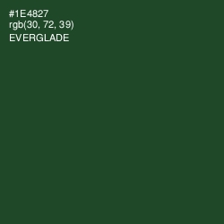 #1E4827 - Everglade Color Image