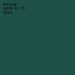 #1E5148 - Eden Color Image