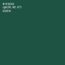 #1E5243 - Eden Color Image