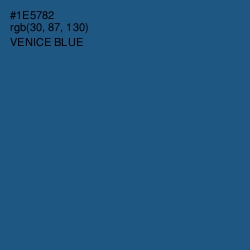#1E5782 - Venice Blue Color Image