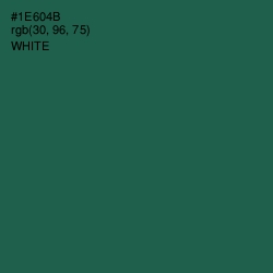 #1E604B - Green Pea Color Image