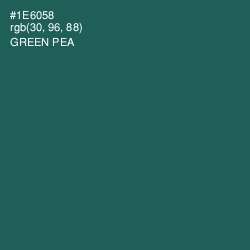 #1E6058 - Green Pea Color Image