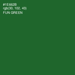 #1E662B - Fun Green Color Image