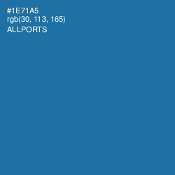 #1E71A5 - Allports Color Image