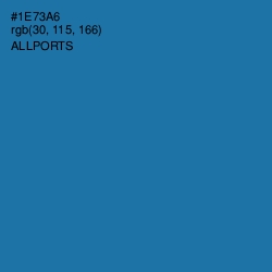 #1E73A6 - Allports Color Image