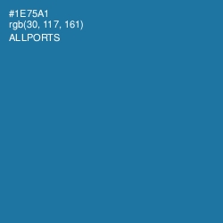 #1E75A1 - Allports Color Image