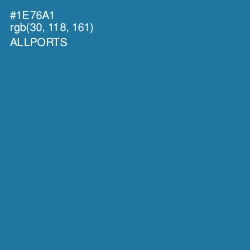 #1E76A1 - Allports Color Image