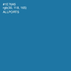 #1E76A5 - Allports Color Image
