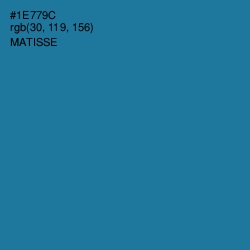 #1E779C - Matisse Color Image