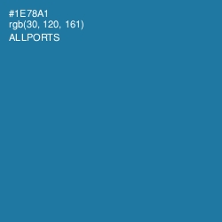 #1E78A1 - Allports Color Image