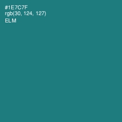 #1E7C7F - Elm Color Image