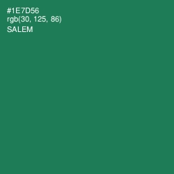 #1E7D56 - Salem Color Image