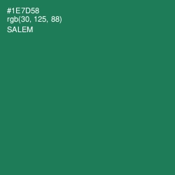 #1E7D58 - Salem Color Image