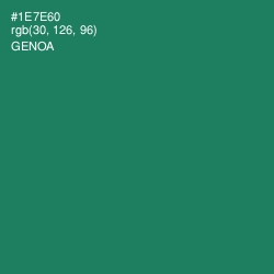 #1E7E60 - Genoa Color Image