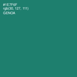 #1E7F6F - Genoa Color Image