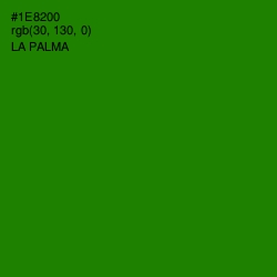 #1E8200 - La Palma Color Image