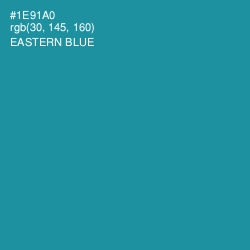 #1E91A0 - Eastern Blue Color Image