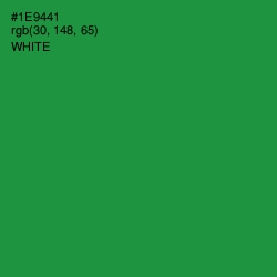 #1E9441 - Sea Green Color Image