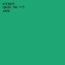 #1EA675 - Jade Color Image